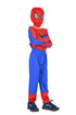 The Red Blue Superhero with Gloves Superhero Kids Fancy Dress Costume | Standard